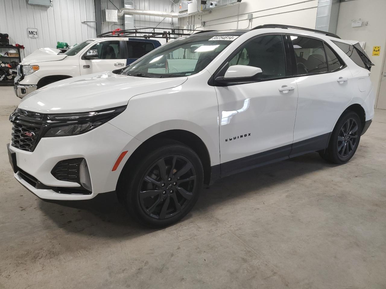 2024 Chevrolet Equinox Rs white null gas 3GNAXWEG9RS170217 photo #1