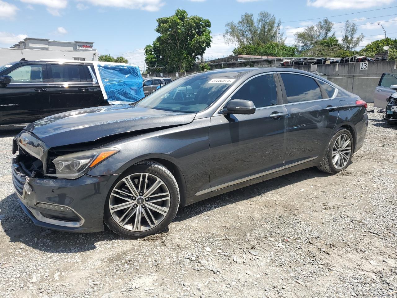 2018 Genesis G80 Base na sprzedaż w Opa Locka, FL - Front End