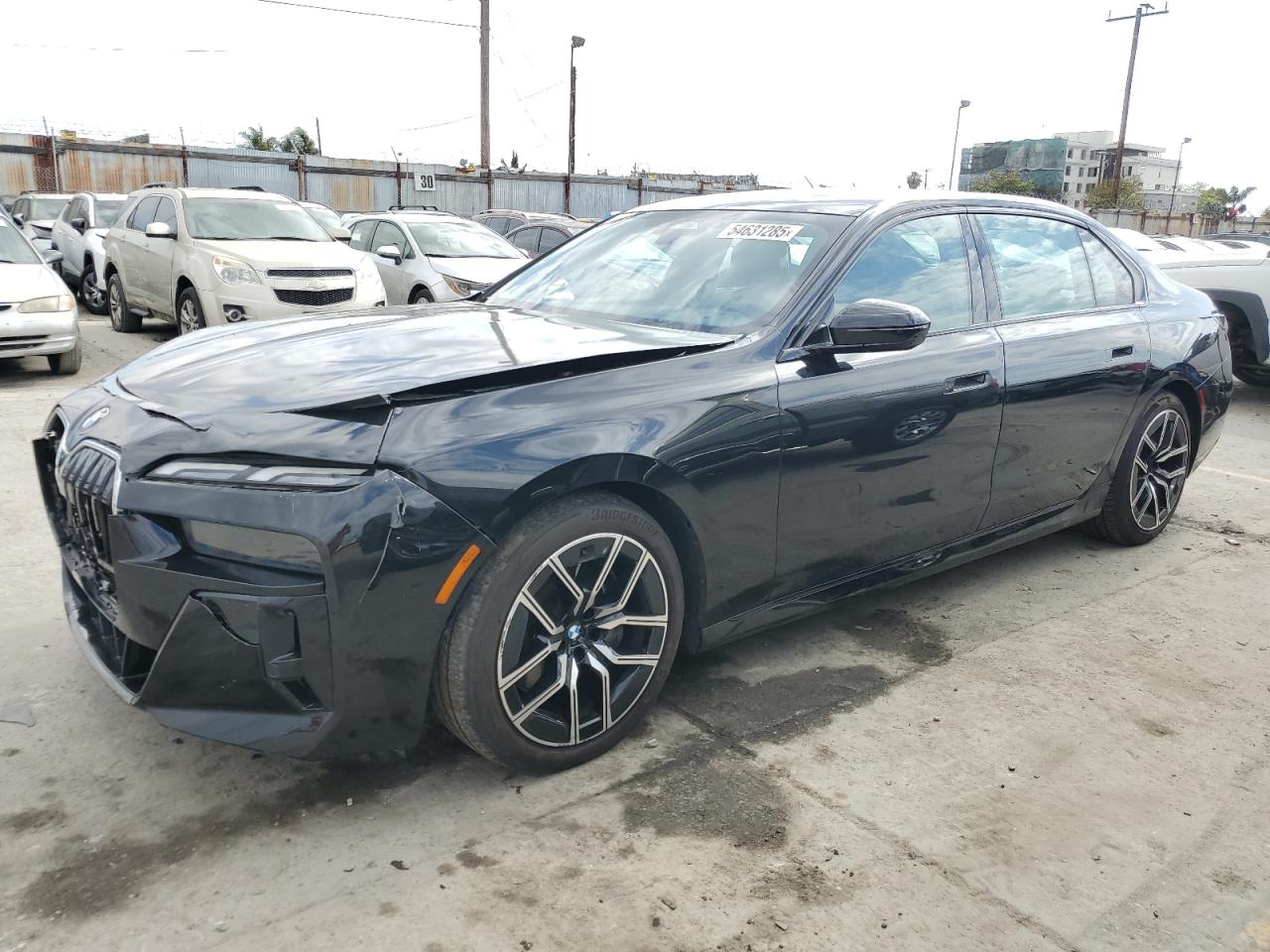 2024 Bmw 740 I продається в Los Angeles, CA - Front End