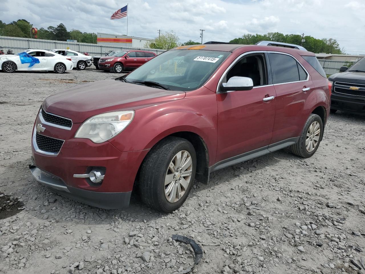 2011 Chevrolet Equinox Lt en Venta en Montgomery, AL - All Over