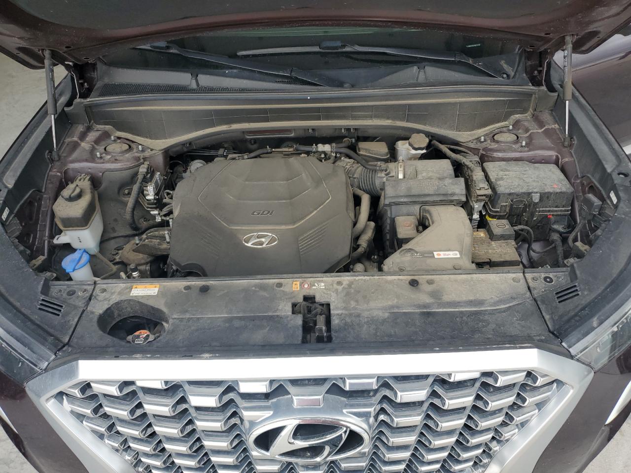 2021 Hyundai Palisade Limited VIN: KM8R5DHE5MU189707 Lot: 54917185