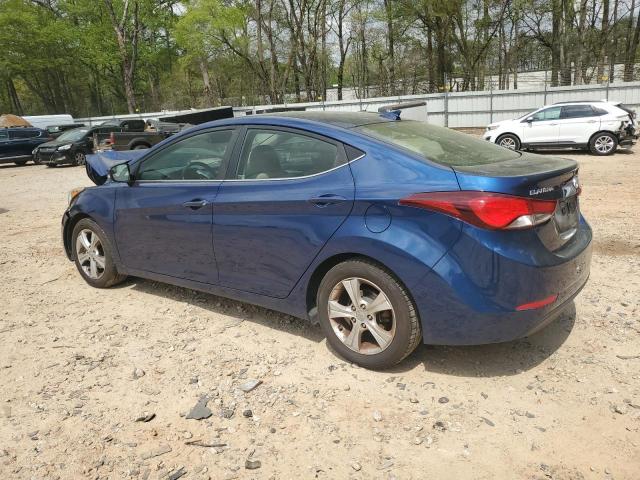  HYUNDAI ELANTRA 2016 Blue