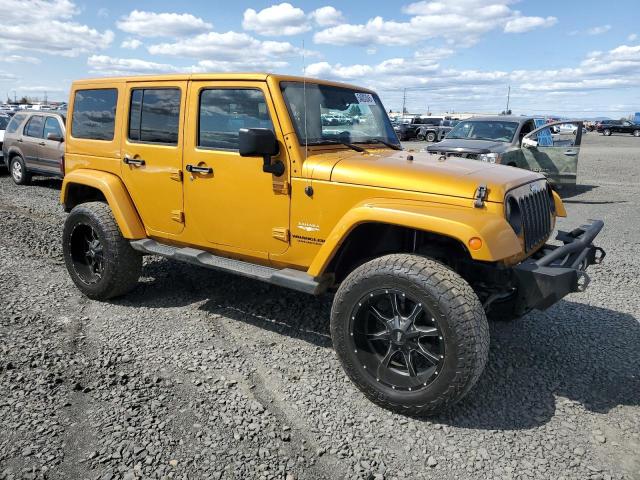 Parquets JEEP WRANGLER 2014 Pomarańczowy