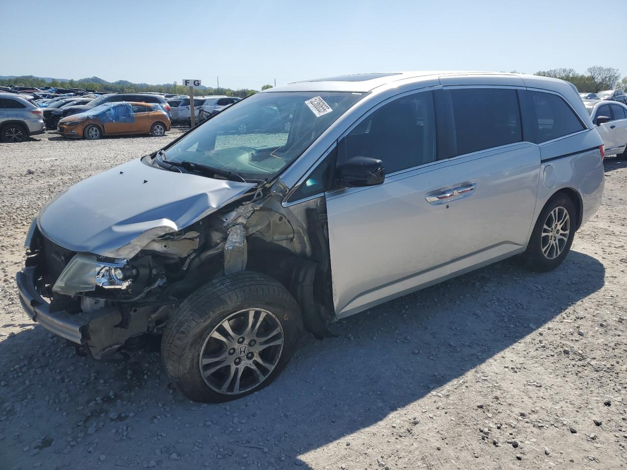 2013 Honda Odyssey Exl for Sale in Madisonville, TN - Front End