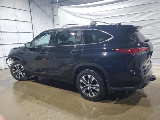  TOYOTA HIGHLANDER 2022 Blue