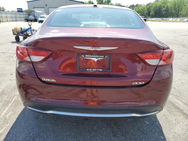  CHRYSLER 200 2015 Бургунди