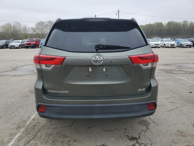  TOYOTA HIGHLANDER 2019 Zielony