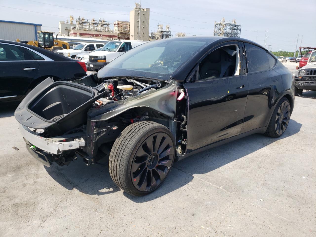2023 Tesla Model Y на продаже в New Orleans, LA - Front End