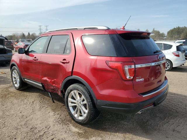  FORD EXPLORER 2018 Красный