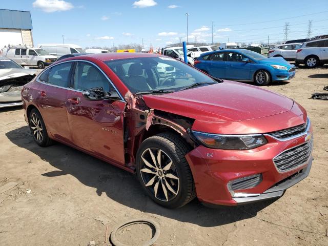  CHEVROLET MALIBU 2016 Czerwony