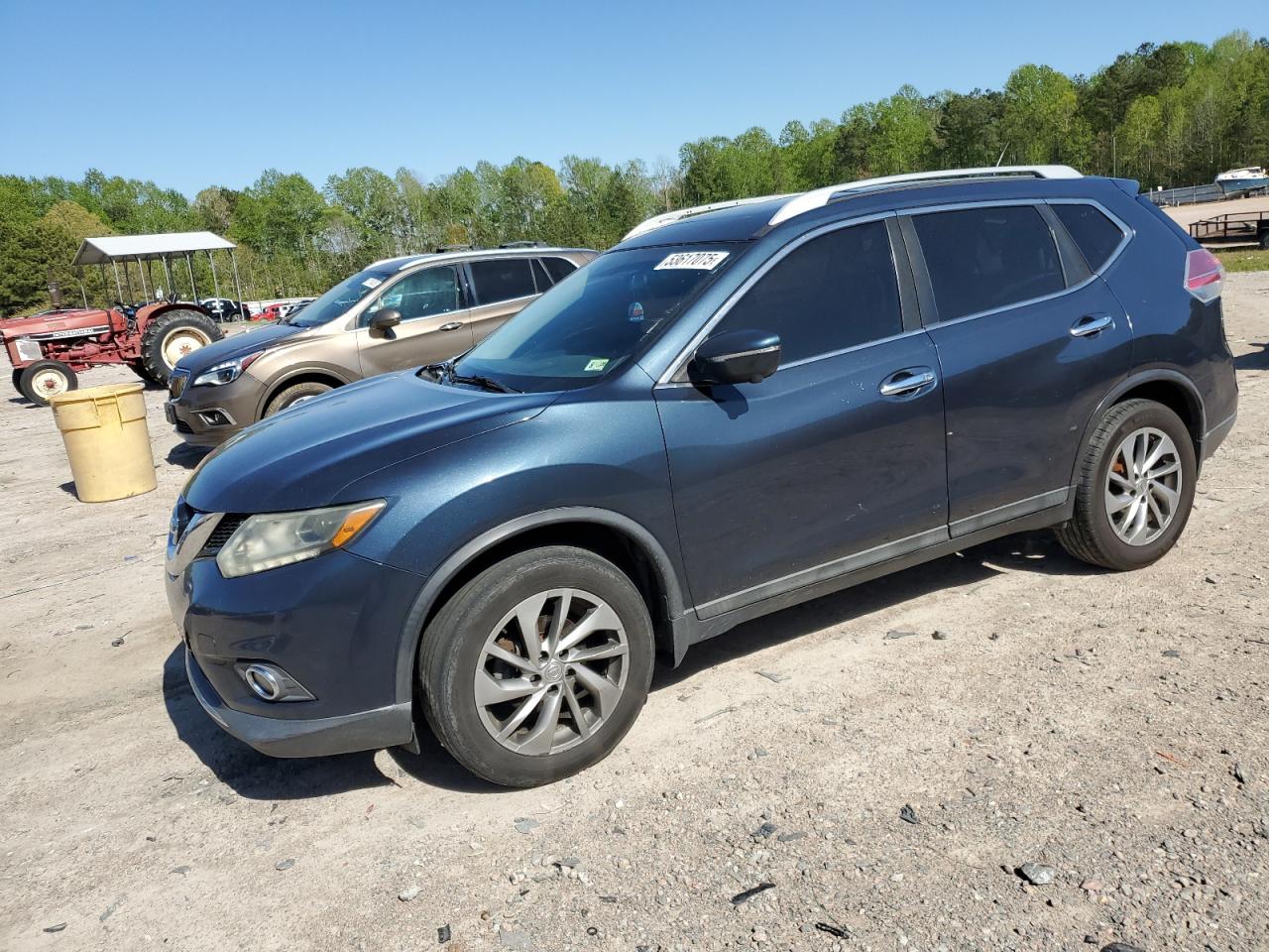 2015 Nissan Rogue S zu verkaufen in Charles City, VA - Front End