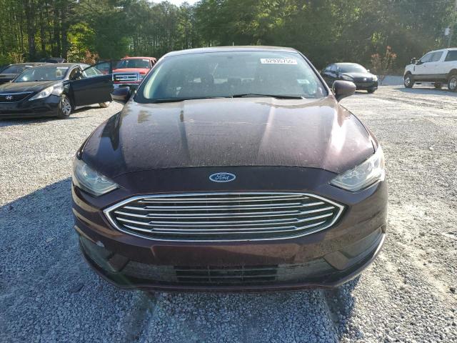 Sedans FORD FUSION 2017 Burgundy
