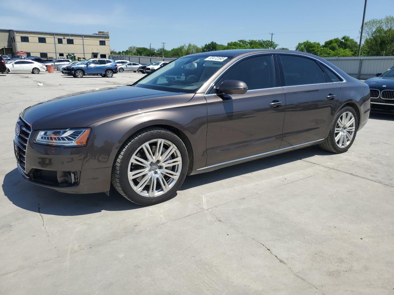 2015 Audi A8 L Quattro zu verkaufen in Wilmer, TX - Rear End