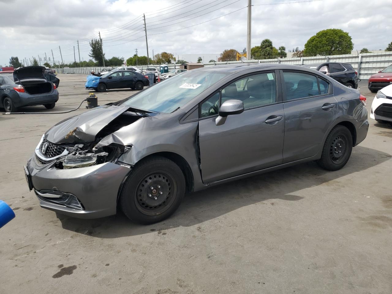 2013 Honda Civic Ex for Sale in Miami, FL - Front End
