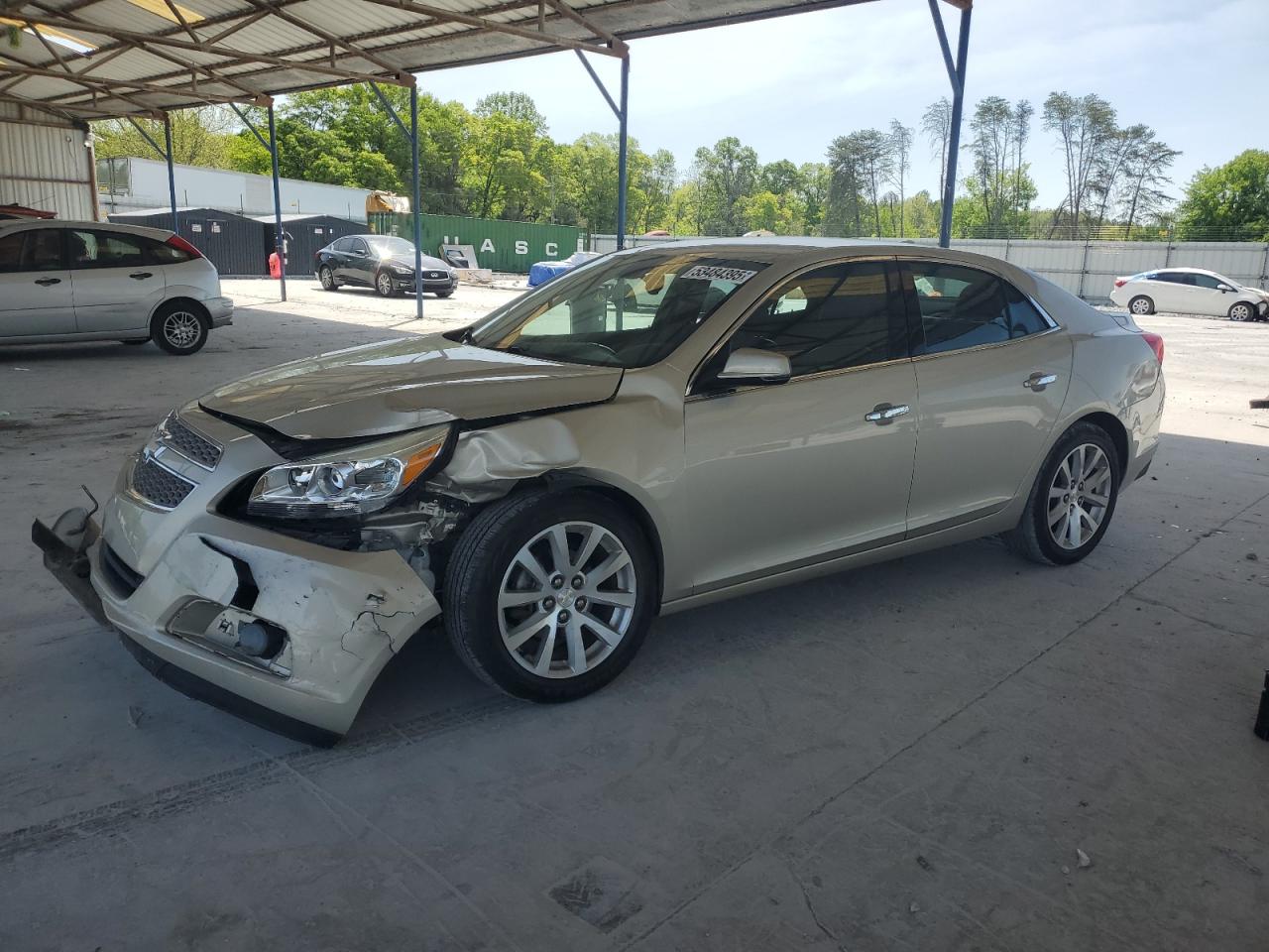 2013 Chevrolet Malibu Ltz за продажба в Cartersville, GA - Front End