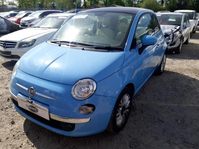 2015 FIAT 500 LOUNGE for sale at Copart WOLVERHAMPTON