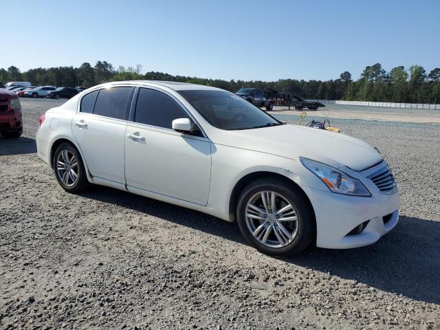  INFINITI G25 2012 Белы