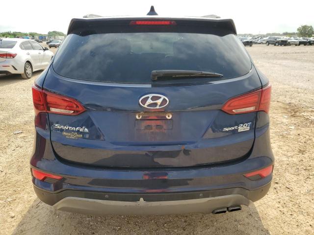  HYUNDAI SANTA FE 2018 Синий