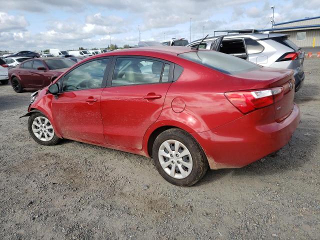  KIA RIO 2013 Красный