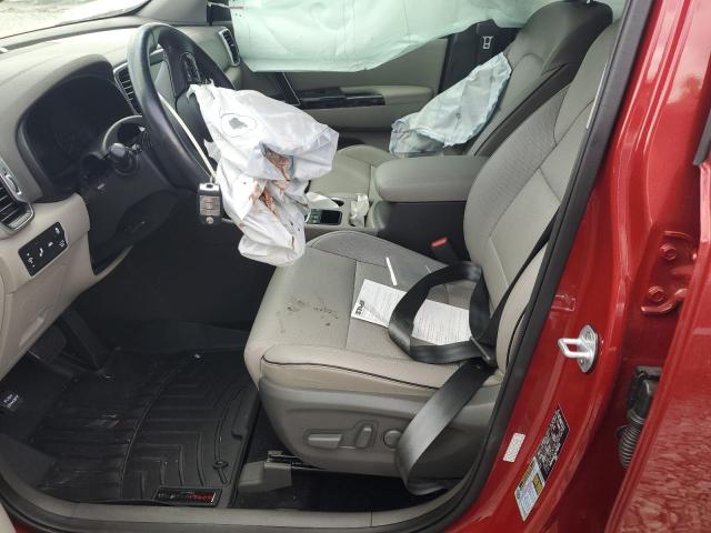  KIA SPORTAGE 2019 Red