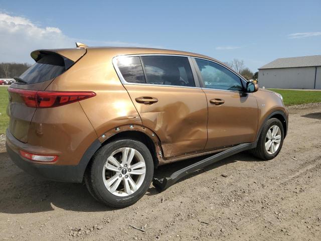 KIA SPORTAGE 2017 Złoty