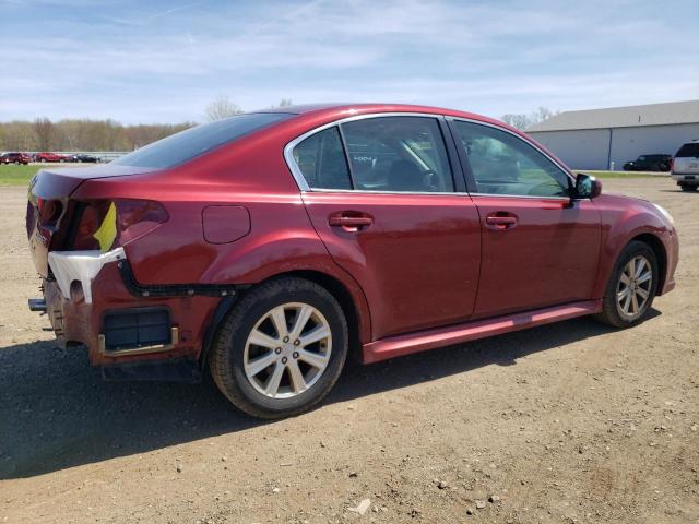  SUBARU LEGACY 2012 Бордовий