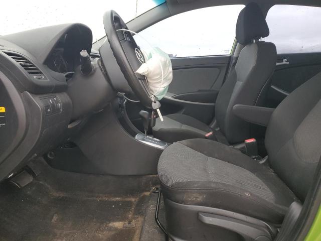  HYUNDAI ACCENT 2013 Zielony