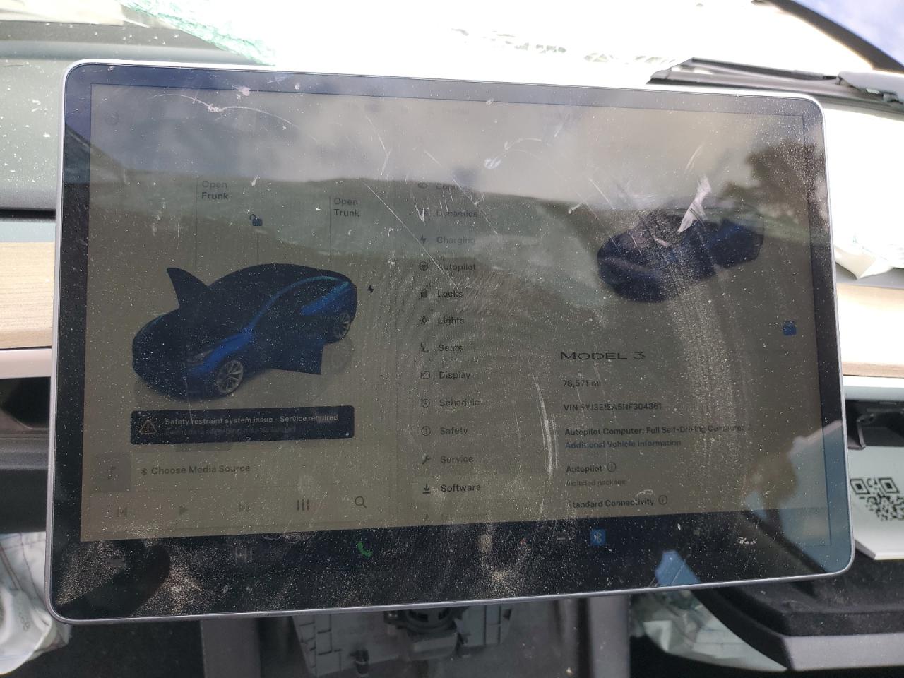 2022 Tesla Model 3 VIN: 5YJ3E1EA5NF304861 Lot: 54424055