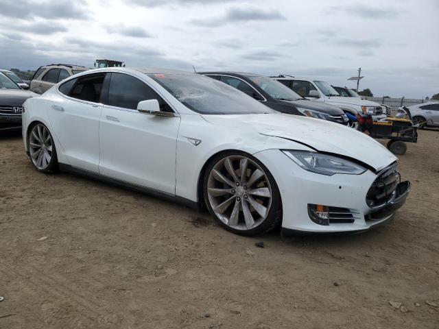 Hatchbacks TESLA MODEL S 2015 White
