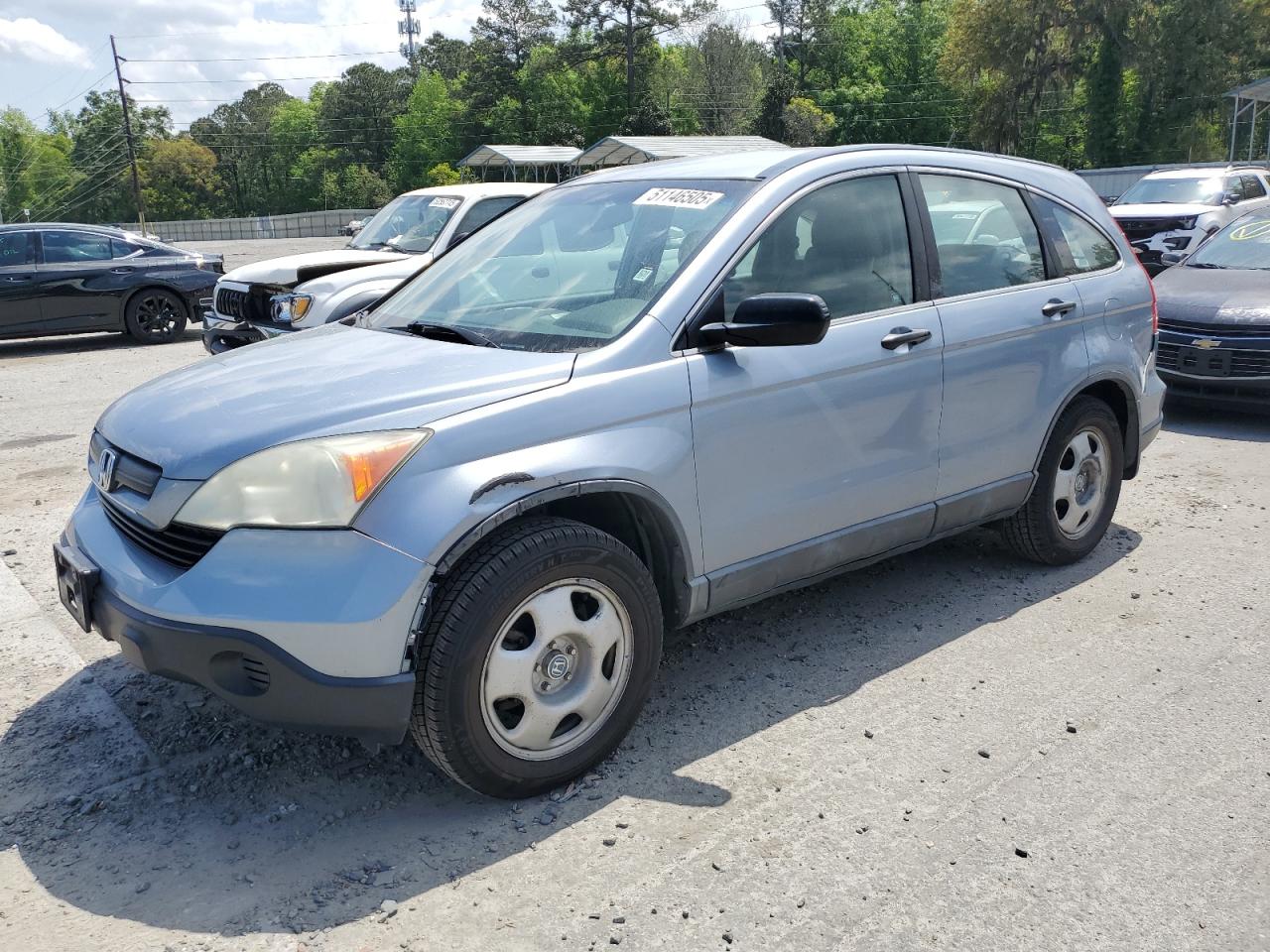 2009 Honda Cr-V Lx за продажба в Savannah, GA - Rear End