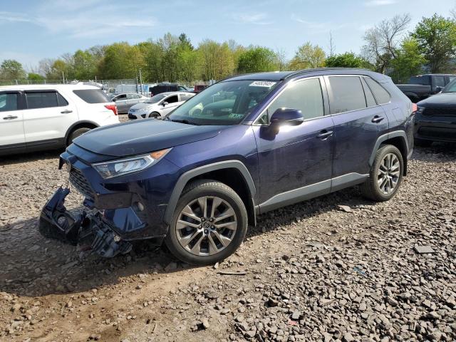  TOYOTA RAV4 2019 Granatowy