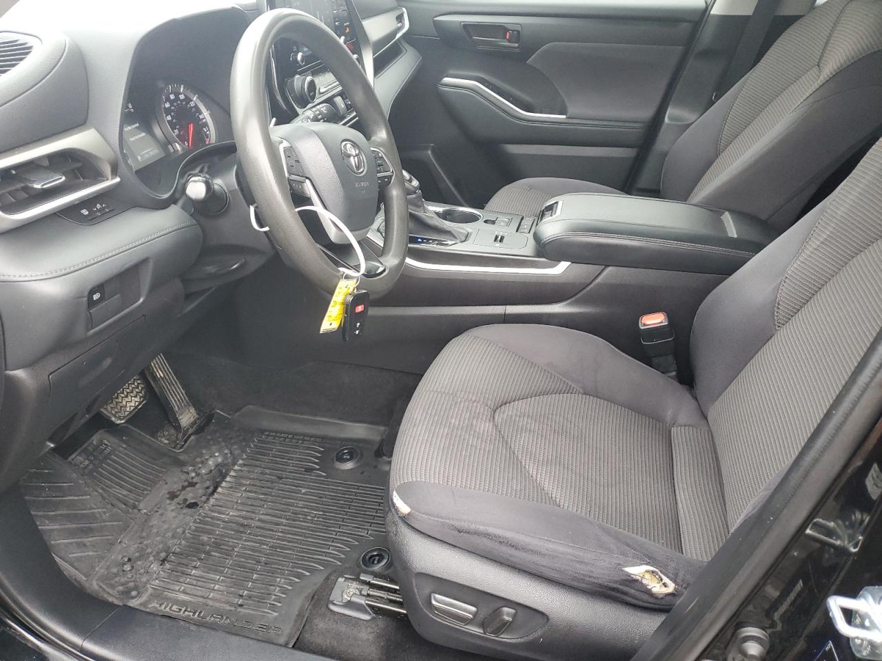 2022 Toyota Highlander L VIN: 5TDCZRAH1NS094633 Lot: 52252625