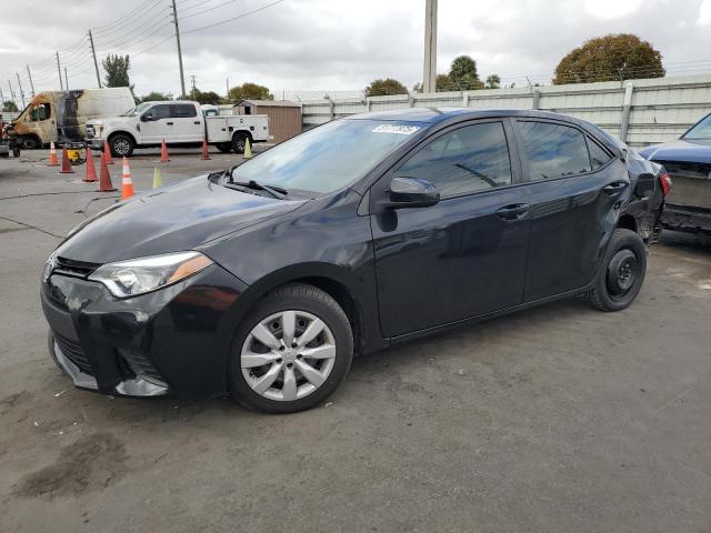  TOYOTA COROLLA 2016 Black