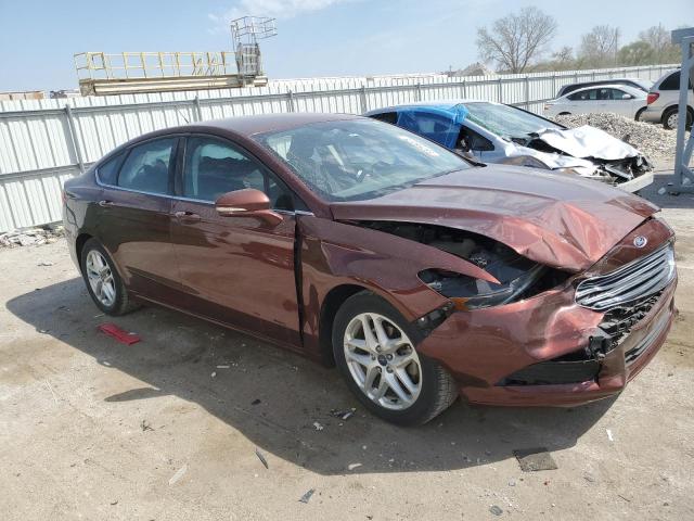 Sedans FORD FUSION 2016 Brązowy