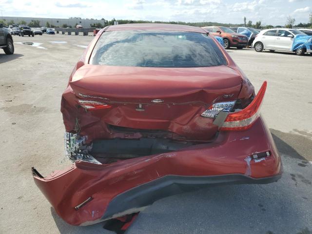  NISSAN SENTRA 2013 Czerwony