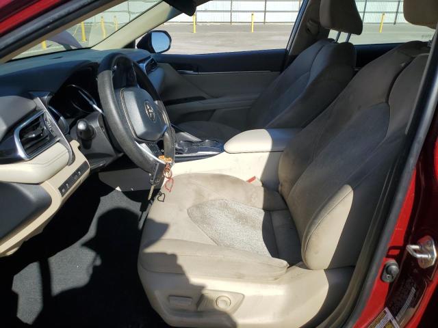  TOYOTA CAMRY 2018 Червоний