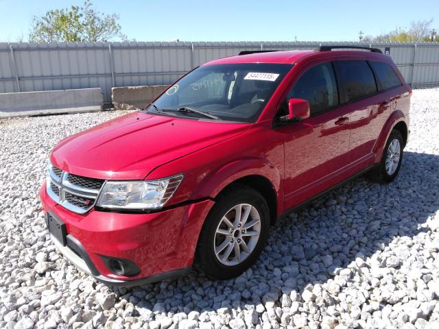  DODGE JOURNEY 2013 Red