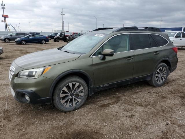  SUBARU OUTBACK 2017 Зеленый