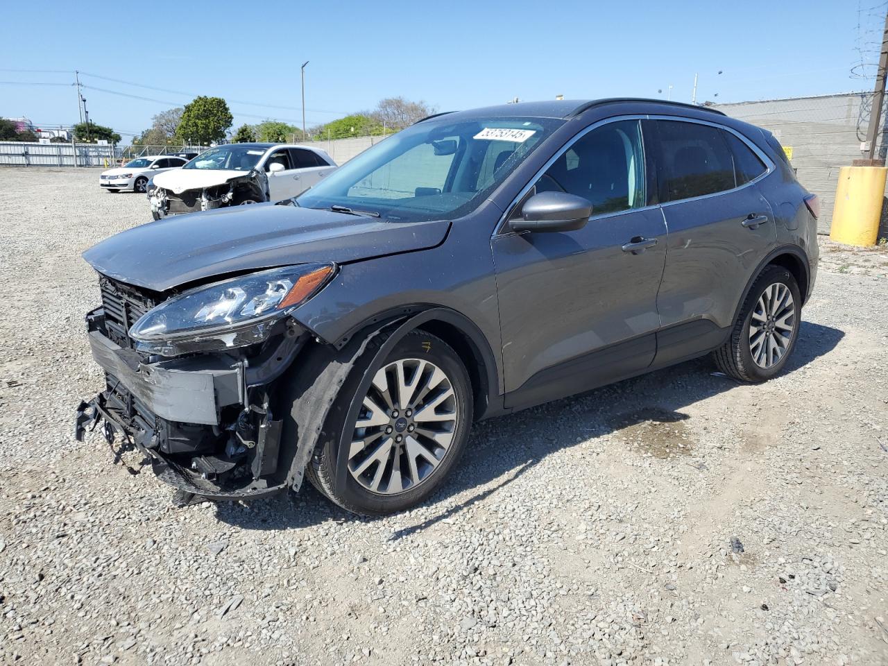 2021 Ford Escape Titanium на продаже в San Diego, CA - Front End