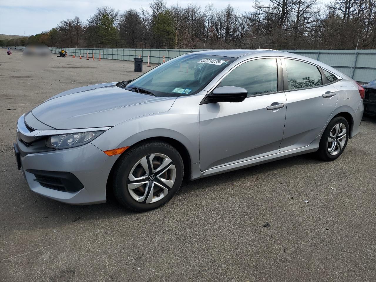 2017 Honda Civic Lx en Venta en Brookhaven, NY - Undercarriage