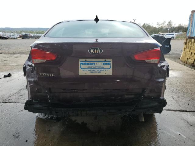  KIA FORTE 2017 Burgundy