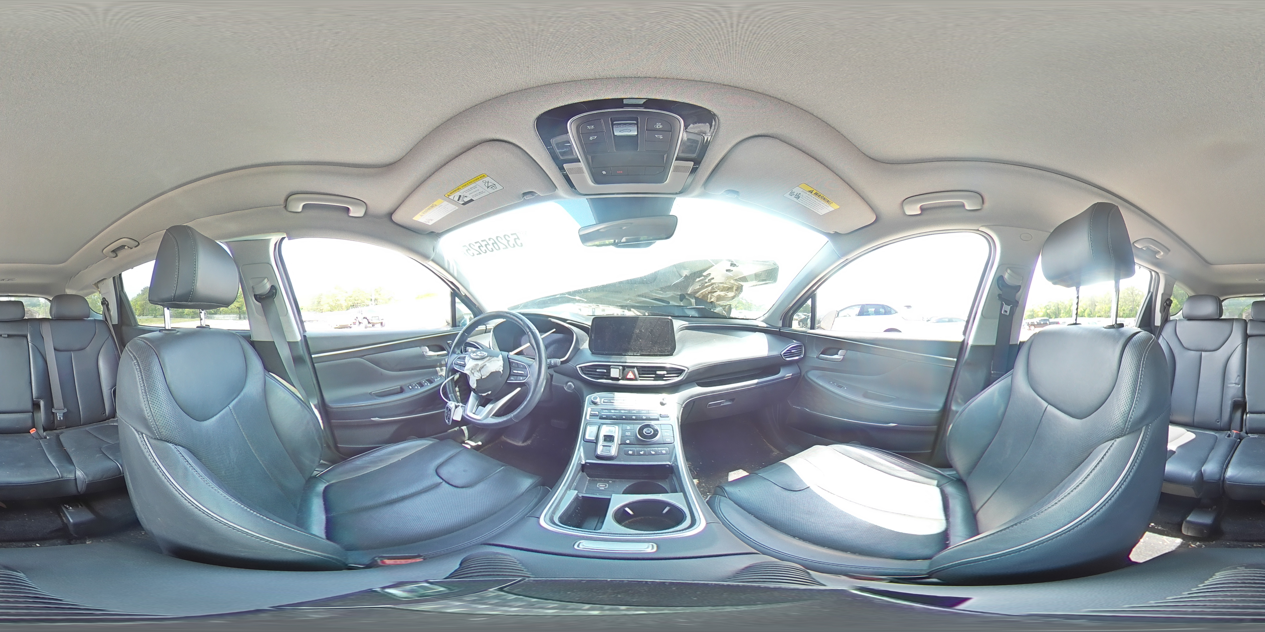 2021 Hyundai Santa Fe Limited VIN: 5NMS44ALXMH323099 Lot: 53265525