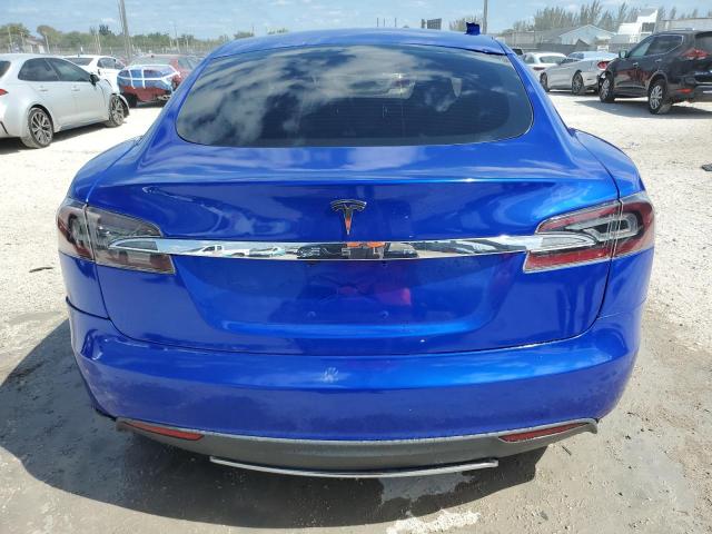  TESLA MODEL S 2014 Blue