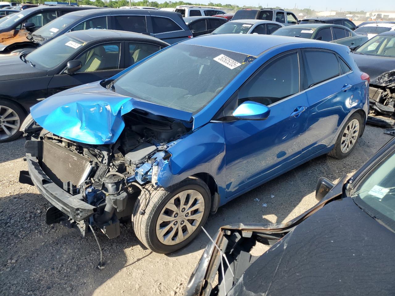 2017 Hyundai Elantra Gt zu verkaufen in Houston, TX - Front End