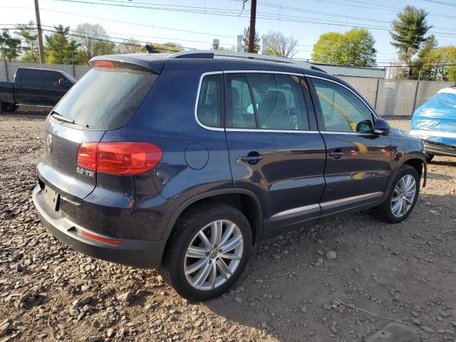  VOLKSWAGEN TIGUAN 2014 Синий