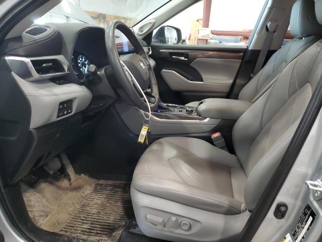  TOYOTA HIGHLANDER 2020 Srebrny