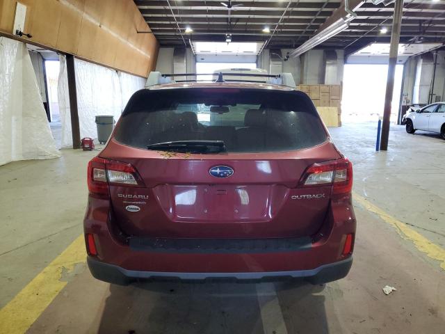  SUBARU OUTBACK 2016 Burgundy