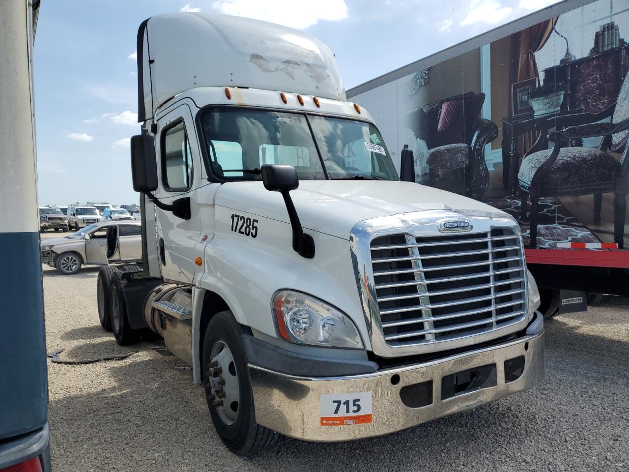 2017 Freightliner Cascadia 125 იყიდება Arcadia-ში, FL - Front End