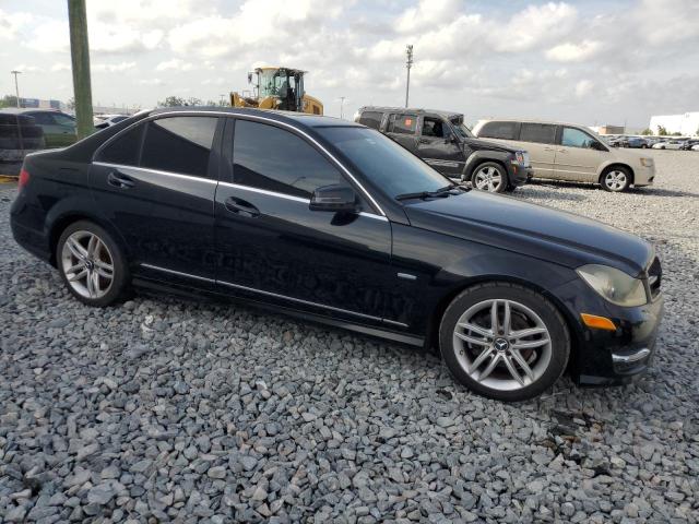  MERCEDES-BENZ C-CLASS 2012 Czarny