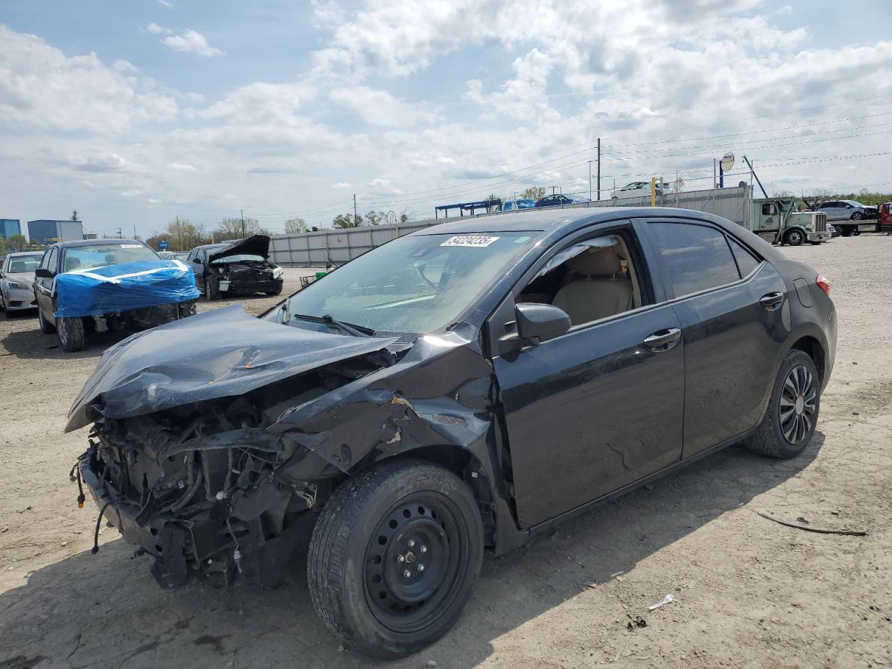 2017 Toyota Corolla L en Venta en Des Moines, IA - Front End